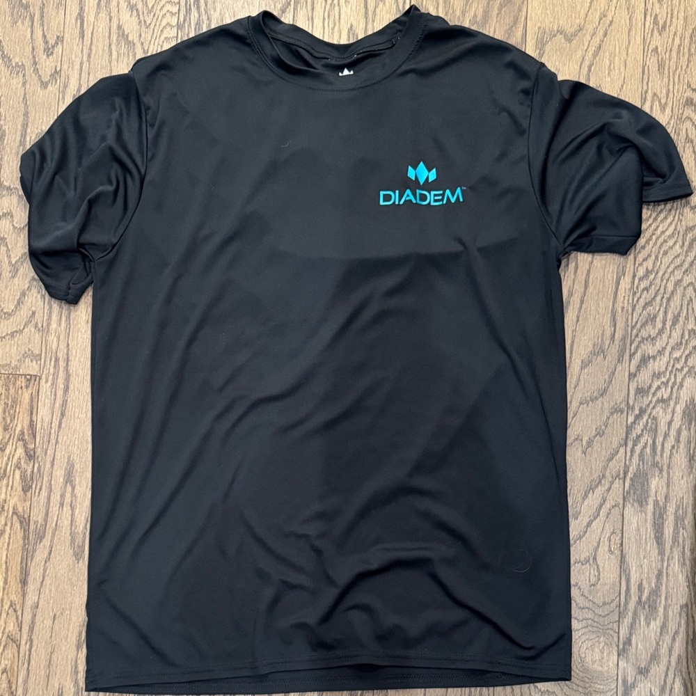Black Men's Pickleball Shirt